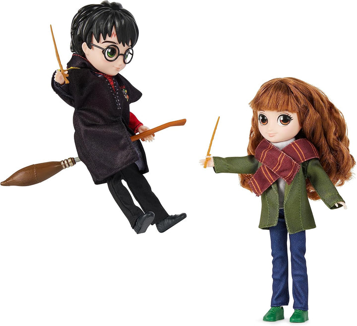Wizarding World Harry Potter, 20,3cm grosse Harry Potter- und Hermine Granger-Puppen und Zubehörteil