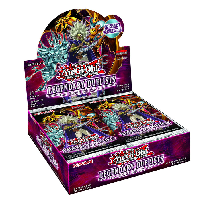 Yu-Gi-Oh! TRADING CARD GAME Display Legendary Duelists: Rage of Ra - Deutsche Ausgabe