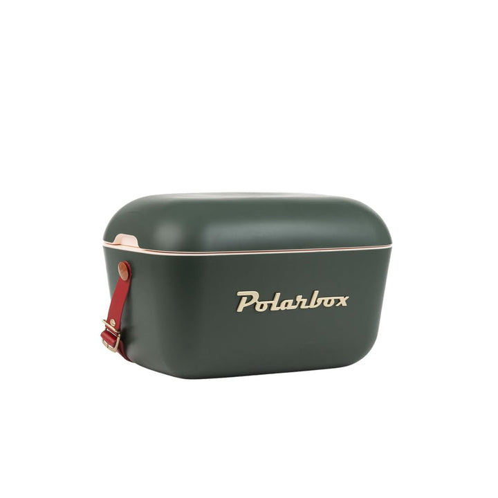 Kreher® Kühlbox Passive Kühlbox Kühltaschen Polar in Retro Vintage Design aus Kunststoff mit polysty