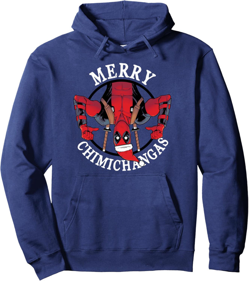 Marvel Deadpool Weihnachten Merry Chimichangas Pullover Hoodie