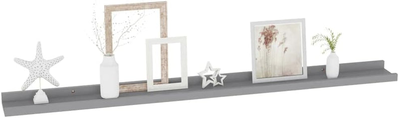 homiuse Wandregal Grau2 STK. Wandregal Holz Wand BüCherregal Wandregal KüChe KüChenregal Wand Regale