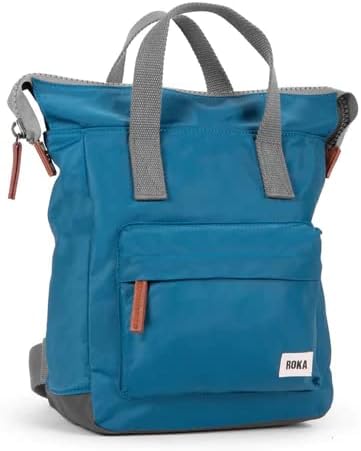 Roka London Bantry B Small Sustainable Nylon Marineblau, Marineblau