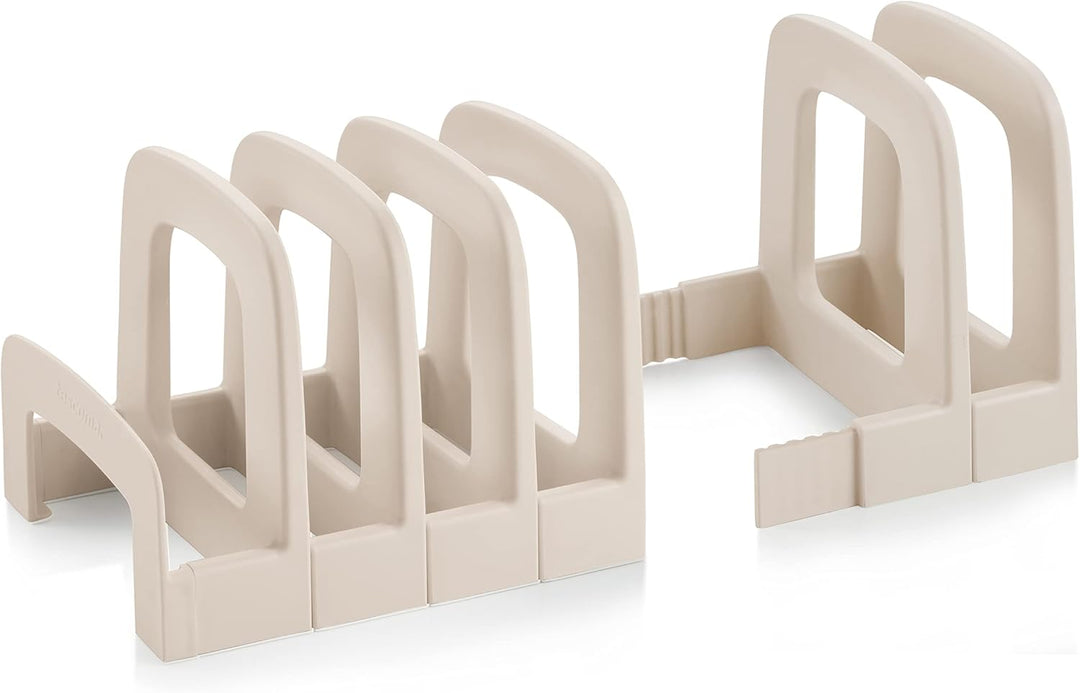 Tescoma Schubladeneinsatz für Teller FlexiSPACE, Beige, Teller