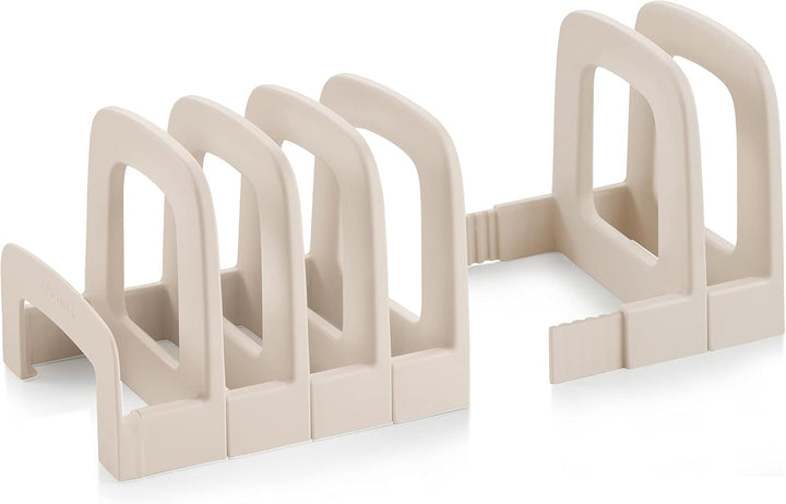 Tescoma Schubladeneinsatz für Teller FlexiSPACE, Beige, Teller