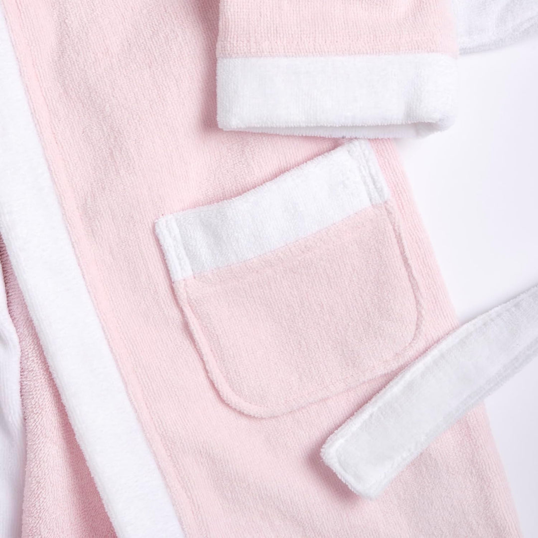 Chicco, Bademantel Für Jungen Und Mädchen, Aus Weichem Frottee, Mit Praktischem Gürtel Und Kapuze, D
