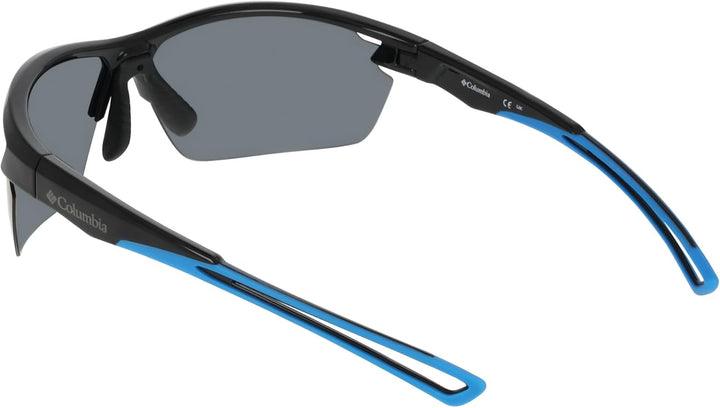 Columbia Herren Sonnenbrille Einheitsgrösse Black/Blue Flash, Einheitsgrösse Black/Blue Flash