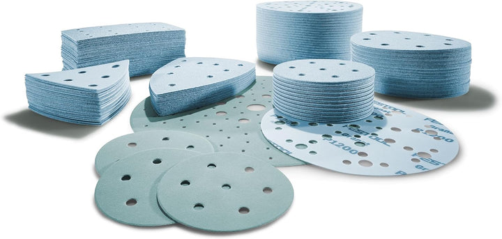 FESTOOL 497175 Schleifscheiben STF D125/90 P320 GR/100 Schleifscheiben P320 Grit / 100 pk, Schleifsc