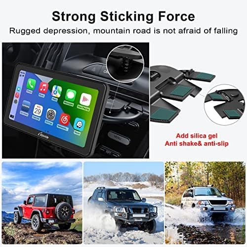 CARPURIDE CD Slot Montagehalterung (CD Halterung)