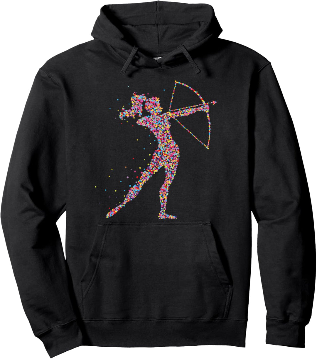 Bogenschiessen Bogenschütze Bogensport Geschenk Pullover Hoodie