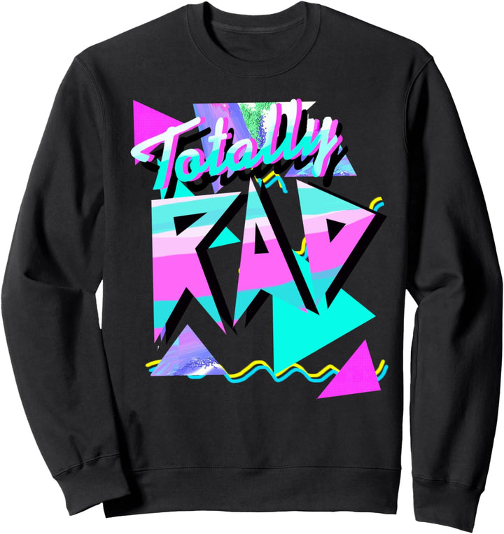 1980's-Style Totally Rad 80s Casual Hipster v.10.1 Sweatshirt