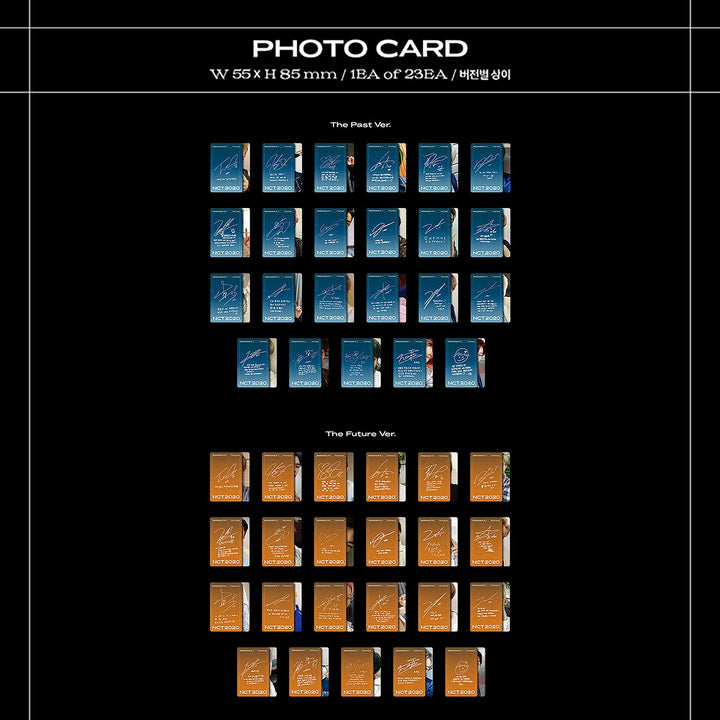 NCT 2020 Album - RESONANCE Pt.1 [ THE PAST ver. ] CD + Photobook + Lyrics Poster + Folded Poster(On