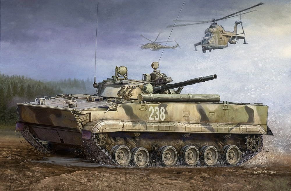 Trumpeter 00364 Modellbausatz BMP-3 MICV