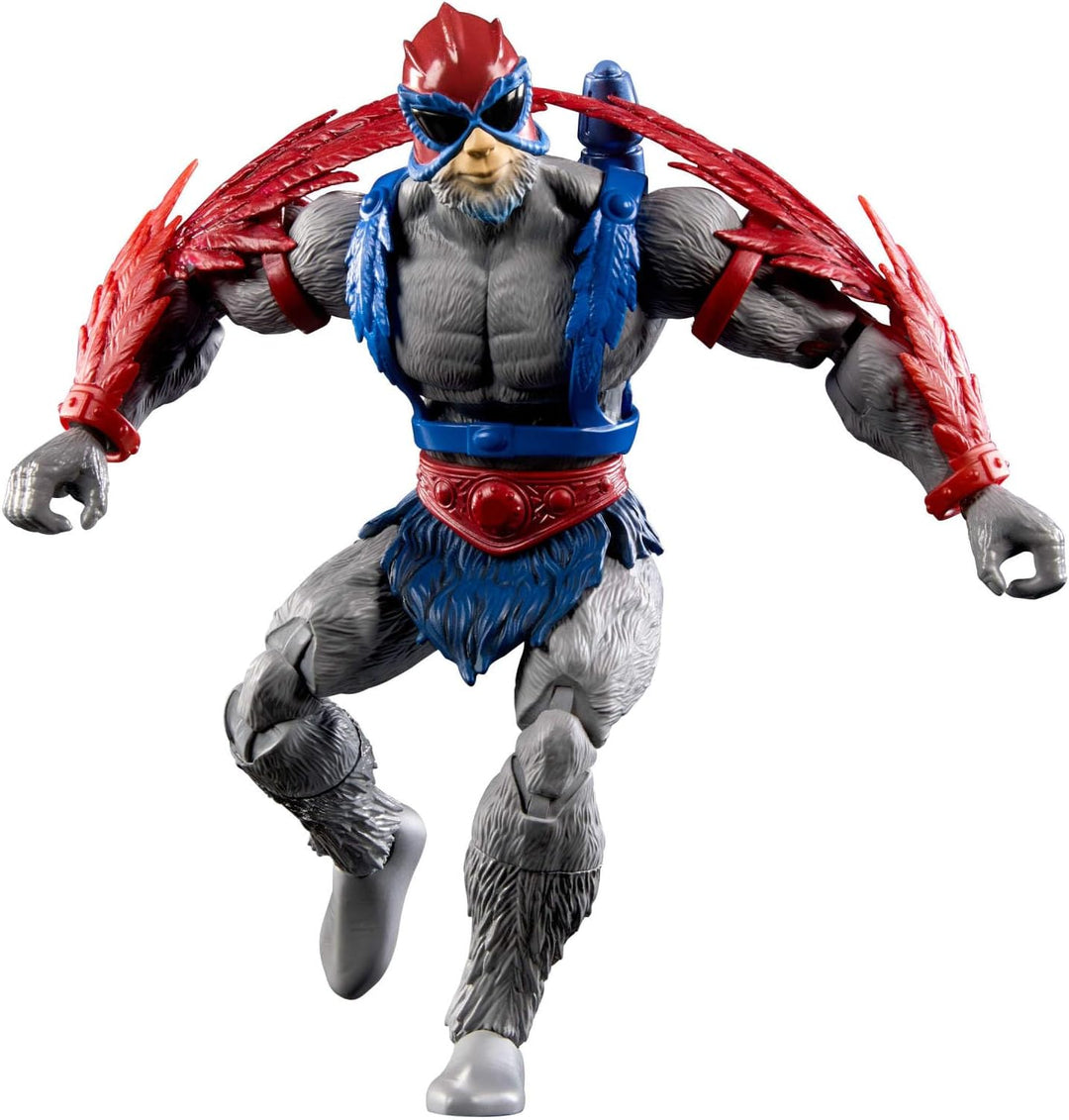 Masters of The Universe Masterverse Vintage Collection Stratos-Actionfigur, ca. 18 cm, 30 Bewegungsp