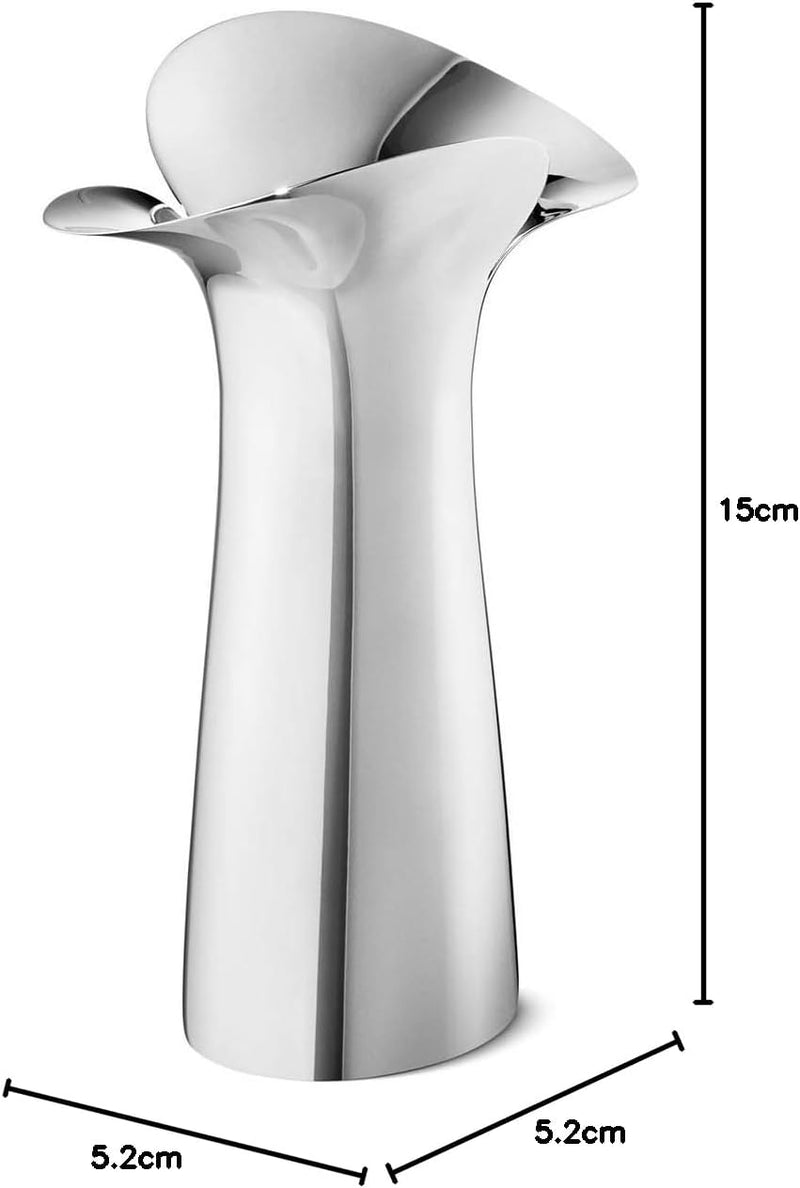 Georg Jensen Botanica Blumenvase, 150 mm, Mundgeblasenes Glas, S, S