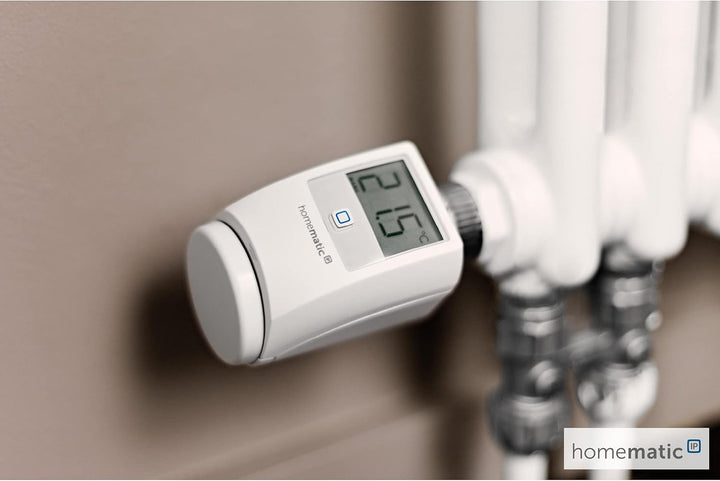 Homematic IP Smart Home Heizkörperthermostat 5er-Set, digitaler Thermostat Heizung, Heizungsthermost