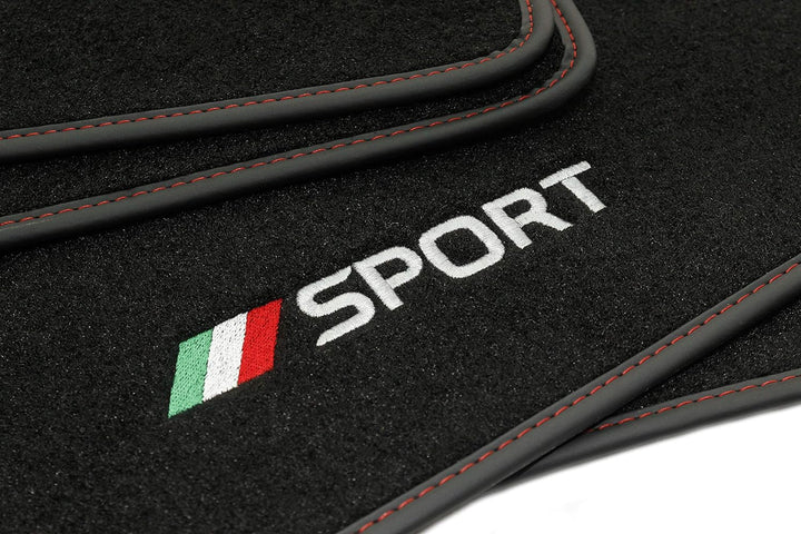 Sport Velour Fussmatten Satz für Alfa Romeo 159 (2005-2012) - 4-teilig - Passgenau