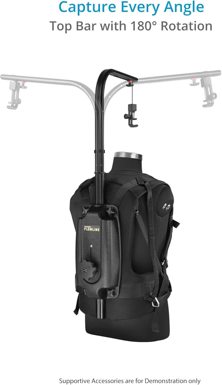 FLYCAM Basic Flowline Body Mount Stützweste mit 180° Drehung für Kamera, Camcorder und 3-Achsen-Gimb