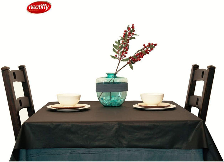 Neatiffy 137 cm x 30 m Einweg-Tischdecke aus Kunststoff, für Party/Bankett, Tischdecken für rechteck