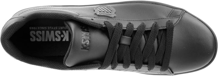K-Swiss Herren Court Shield Sneaker 40 EU Black Black Shield 06599 057, 40 EU Black Black Shield 065