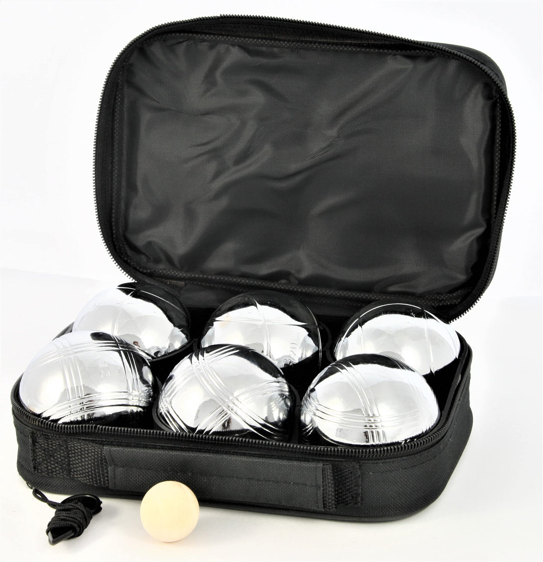 Engelhart 06120 6 St. Bouels Kugeln in Tasche, Silber