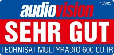 TechniSat MULTYRADIO 600 CD IR - Internetradio (Kompaktanlage, WLAN Radio, DAB+, UKW, Spotify, Bluet