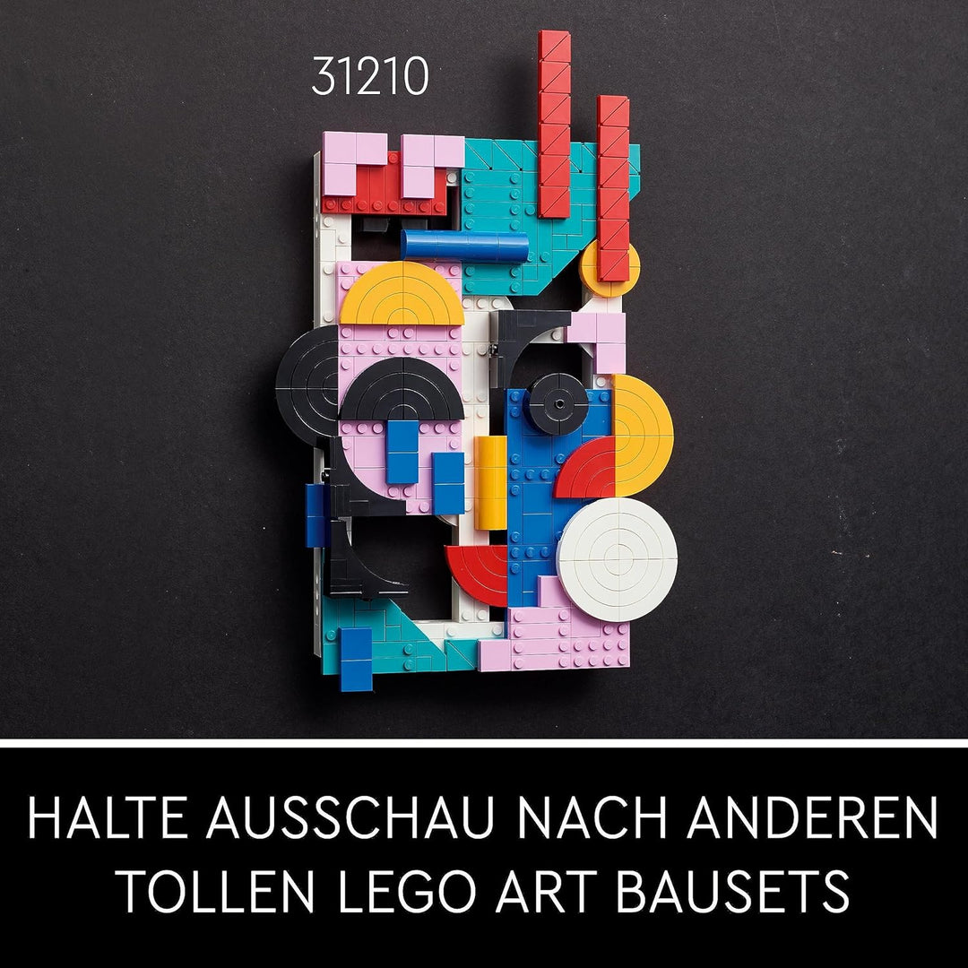 LEGO 31209 Art The Amazing Spider-Man Poster, 3D Wandbild-Set, baubares Leinwandbild, Superhelden-De