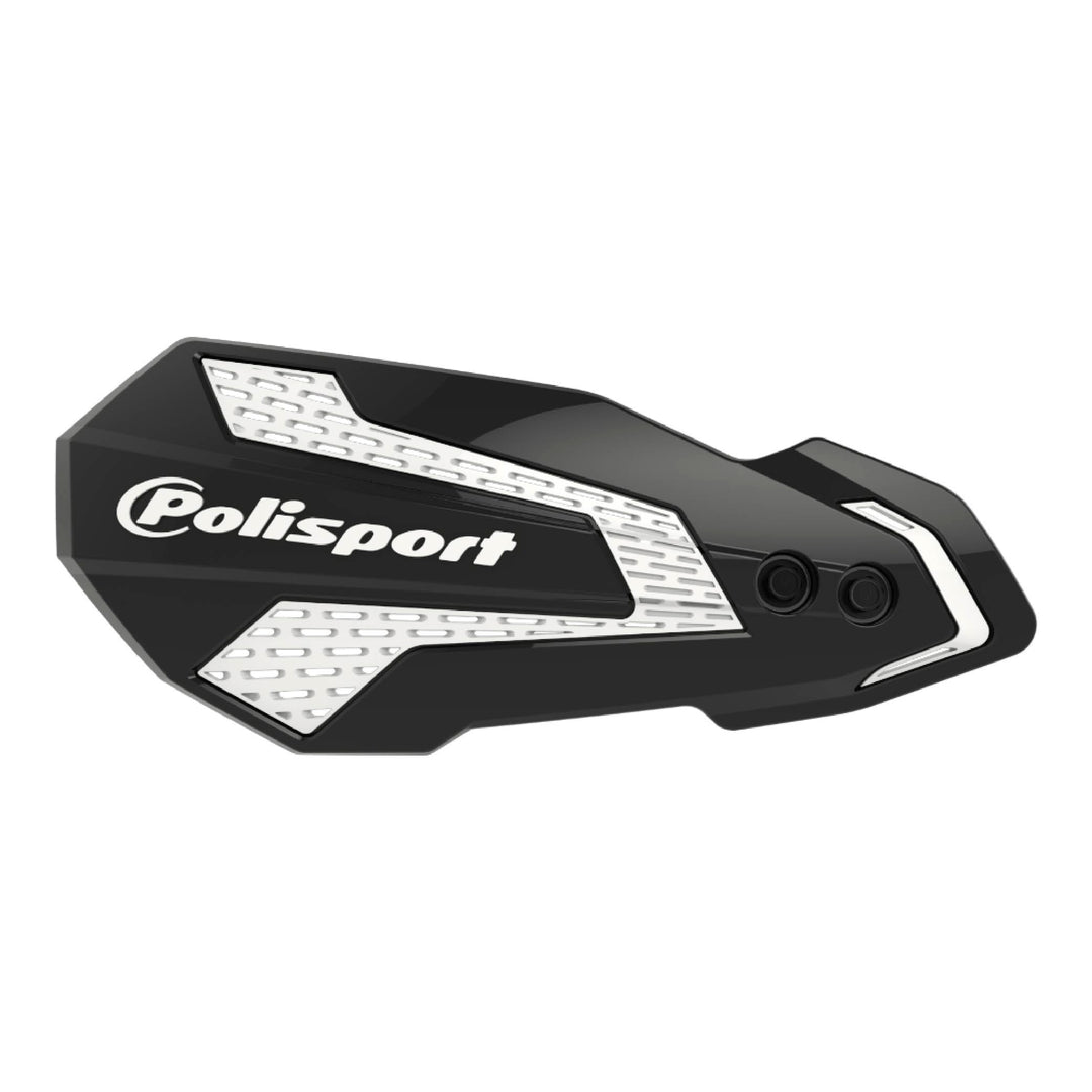 POLISPORT 8308200007 - Handprotektoren MX FLOW 1 MX-Style Befestigungspunkt aus Kunststoff inklusive