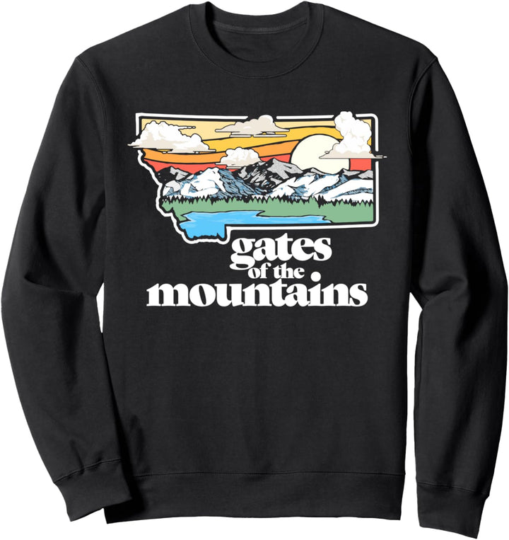 Gates of the Mountains Wilderness Montana Outdoor Nature Sweatshirt