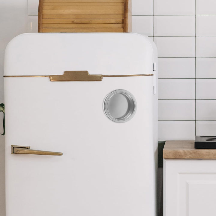 DOITOOL 4 Stück Magnetische Aufbewahrungsbox kann Kühlschrank Behälter für Gewürze Metallbehälter mi