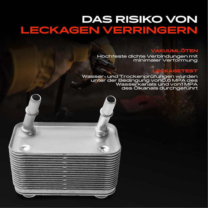 Frankberg Ölkühler Motoröl Automatikgetriebe für R-a-n-g-e R-o-v-e-r III LM 2002-2005 PFD000020