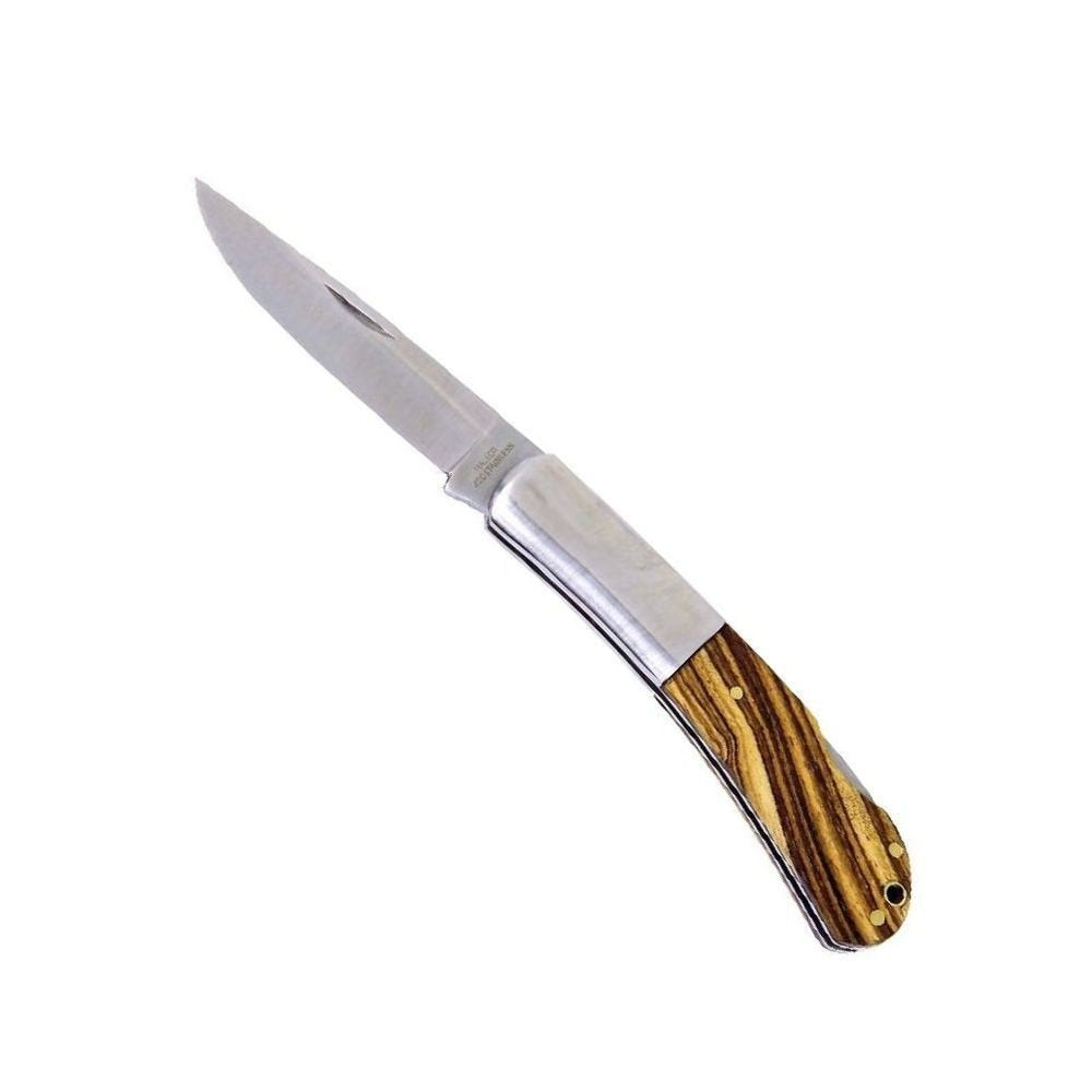 Haller Taschenmesser Stahlbacken Zebraholz, 40411