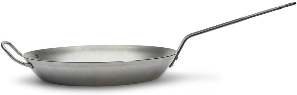 DE BUYER Carbon Plus Bratpfanne 32cm - Stahl Durchmesser 32 cm, Durchmesser 32 cm