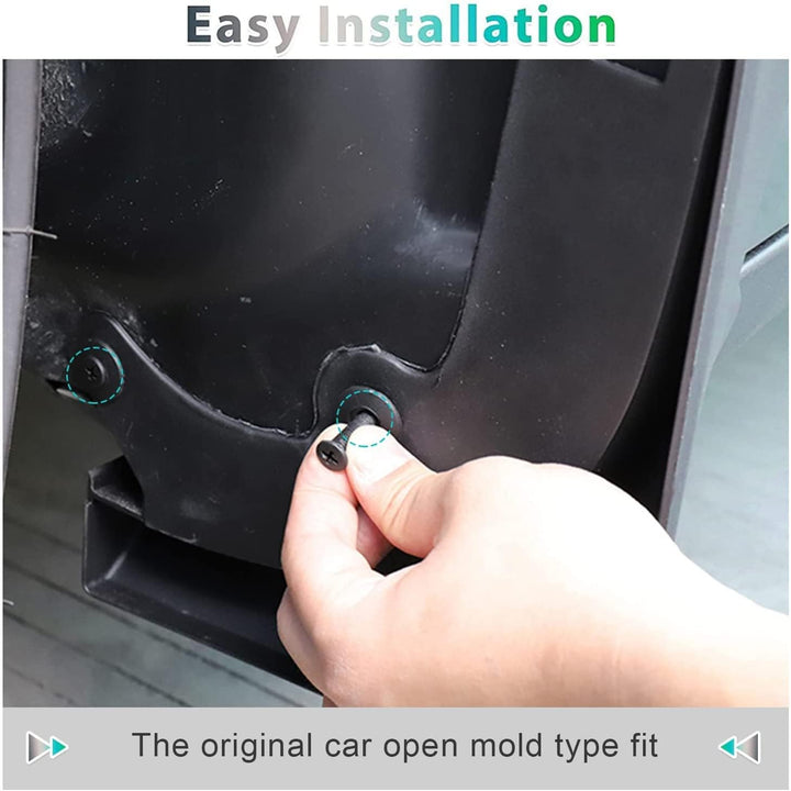 [4 Stück] GAFAT Tesla Model 3 2017-2022 2023 Schmutzfänger, Kotflügel, Spritzschutz Auto, Kunststoff