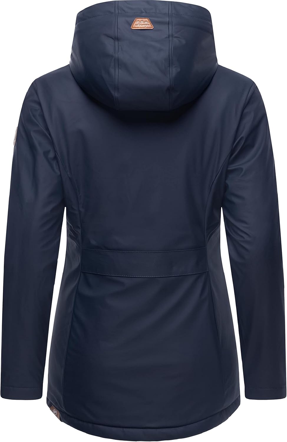 Ragwear Damen Winterjacke Kurze Regenjacke wasserdicht warm gefüttert mit Kapuze Marge XS-6XL S Navy