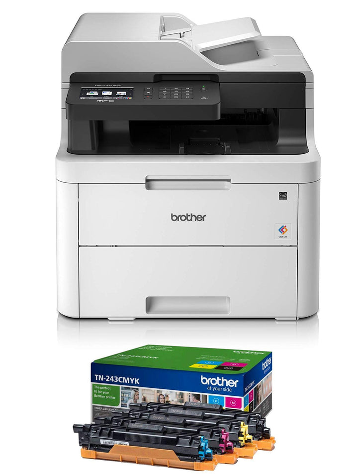 Brother MFCL3710CWG1 Laserdrucker, Farbe, 18 Seiten/Min 18 Seiten/Min. WLAN, 18 Seiten/Min. WLAN