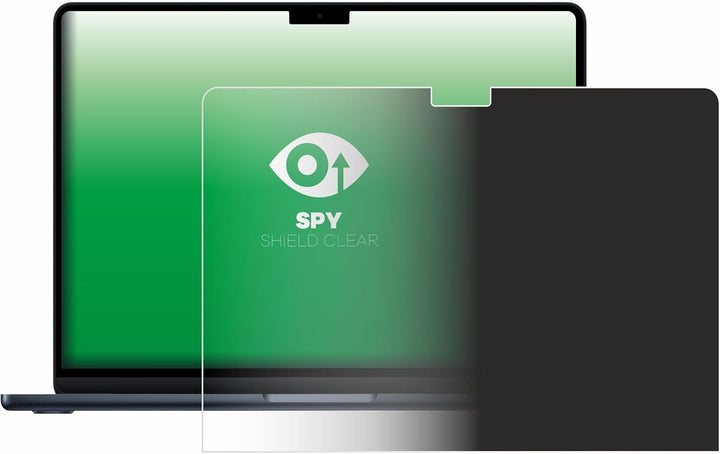 upscreen Blickschutzfolie für Apple MacBook Air 13" M5 2026 | , Anti-Spy Displayschutz Made in Germa
