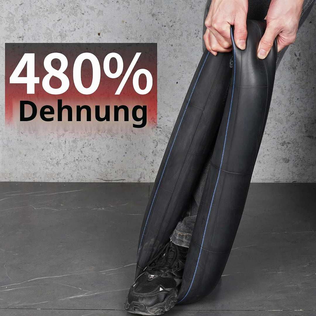 RUTU (2er-Pack) 3.50–10 Innen schlauch mit abgewinkeltem TR87-Ventilschaft für Elektroroller, Dreirä