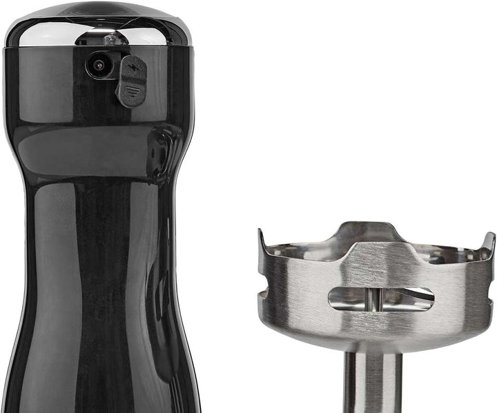 Stabmixer - 100 W - Geschindigkeitseinstellung: 1 Geschindigkeitsstufe - Schwarz/Silber