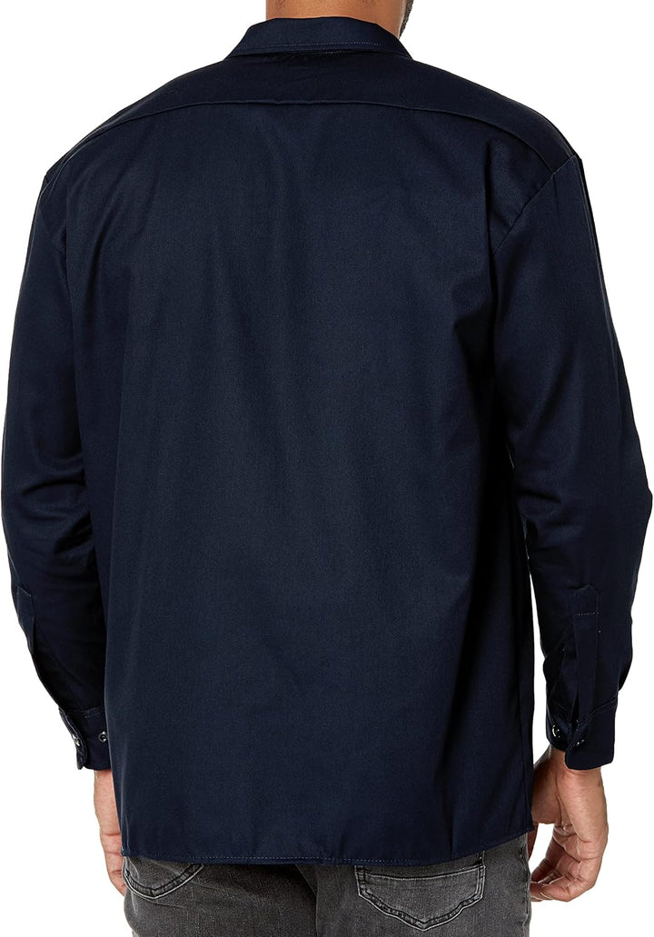 Dickies Herren Langarmshirt Langarm Hemd 56 Marineblau, 56 Marineblau
