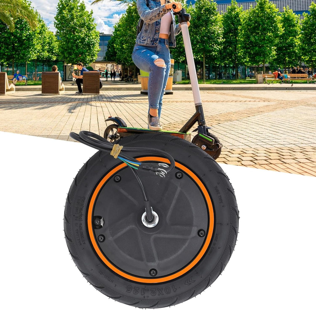 BuyWeek Elektroroller Radnabenmotor für Ninebot F40, 36V 400W E-Scooter Nabenmotor Rad Reifen Ersatz