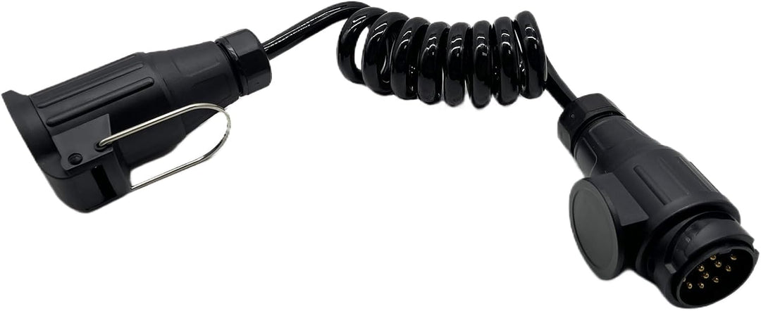 Spiralkabel Verlängerungskabel, 13-polig auf 13 Polig Adapter Stecker Männlich/Weibliche Stecker Ver