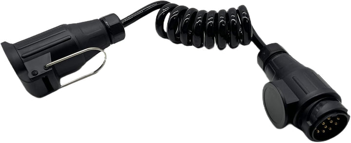 Spiralkabel Verlängerungskabel, 13-polig auf 13 Polig Adapter Stecker Männlich/Weibliche Stecker Ver