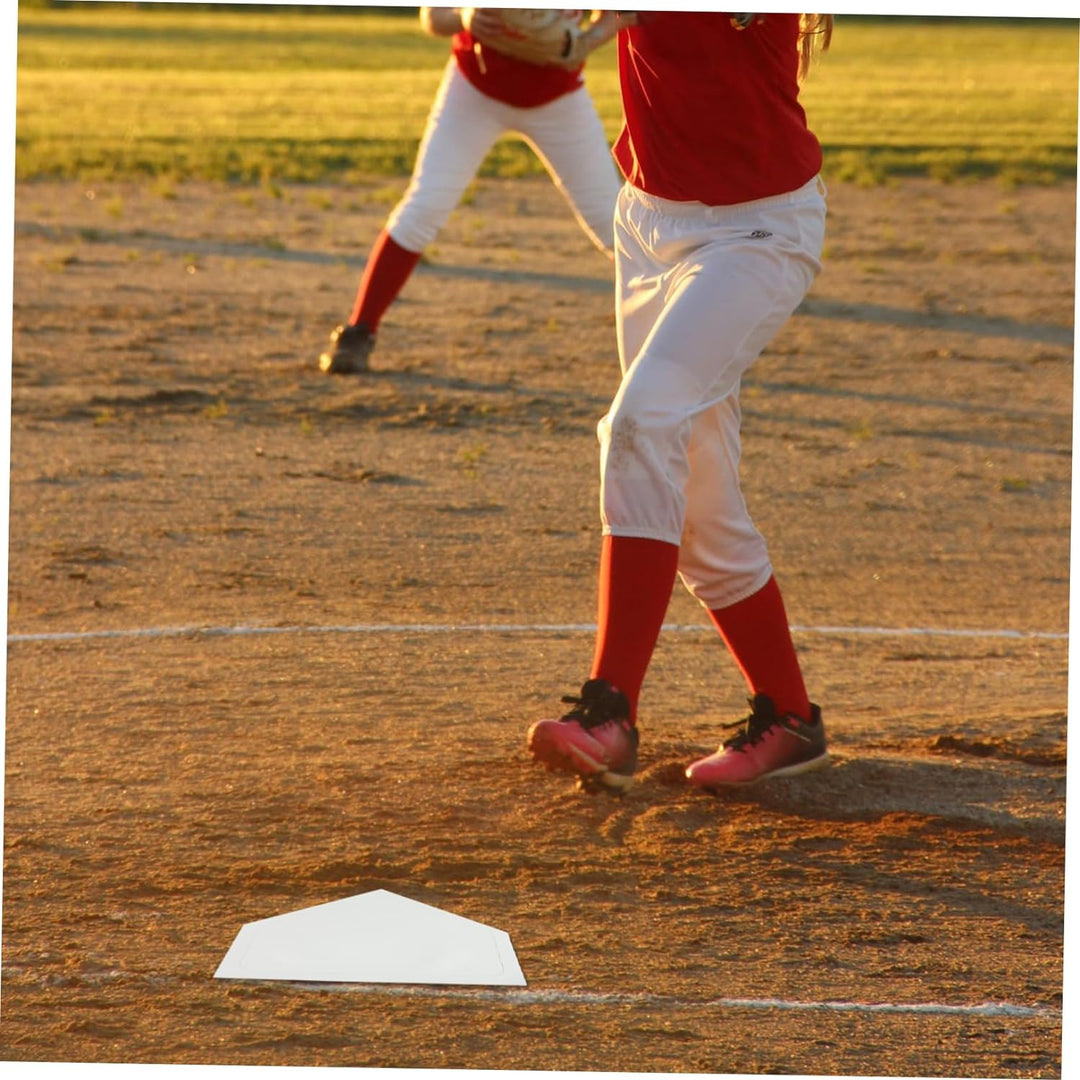 BESPORTBLE 5st Baseball-Basis Gummi Softball Basen Baseball Baseboard Gummi Werfen Basis Baseball Pl