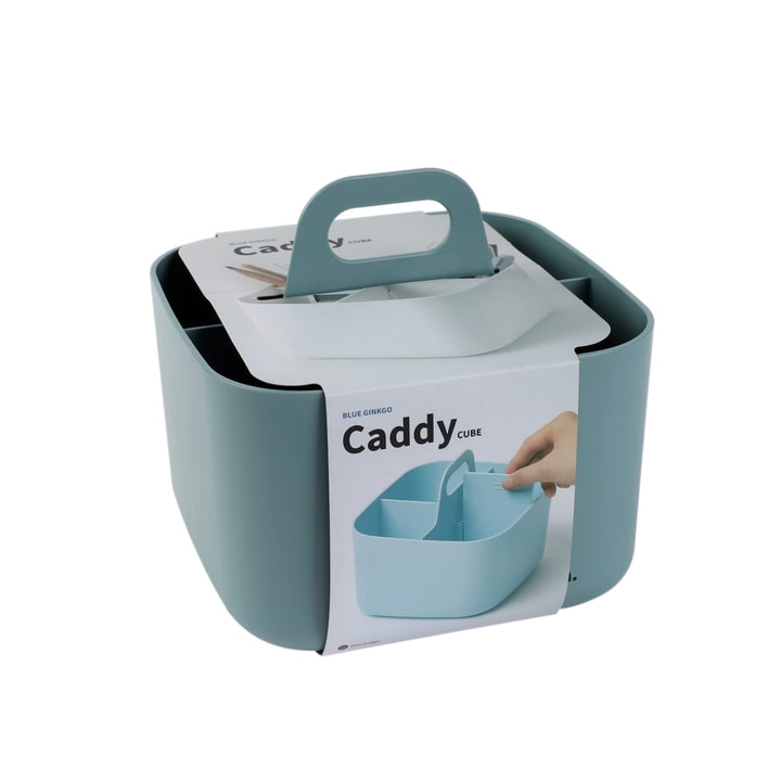BLUE GINKGO Stapelbarer Organizer-Caddy – Tragbare Aufbewahrung aus Korea für Bad, Büro, Bastel- ode