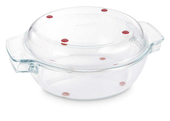 Tescoma Runder Bräter mit Deckel GrandCHEF ø 32 cm, aus Glas