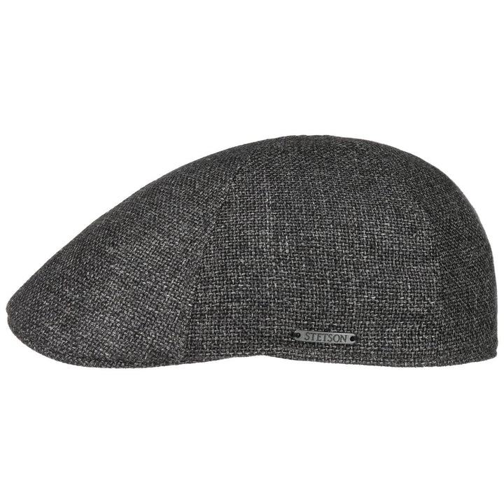 Stetson Texas Taleco Flatcap Schirmmütze Schiebermütze Wollcap Leinencap Herren - Made in The EU mit