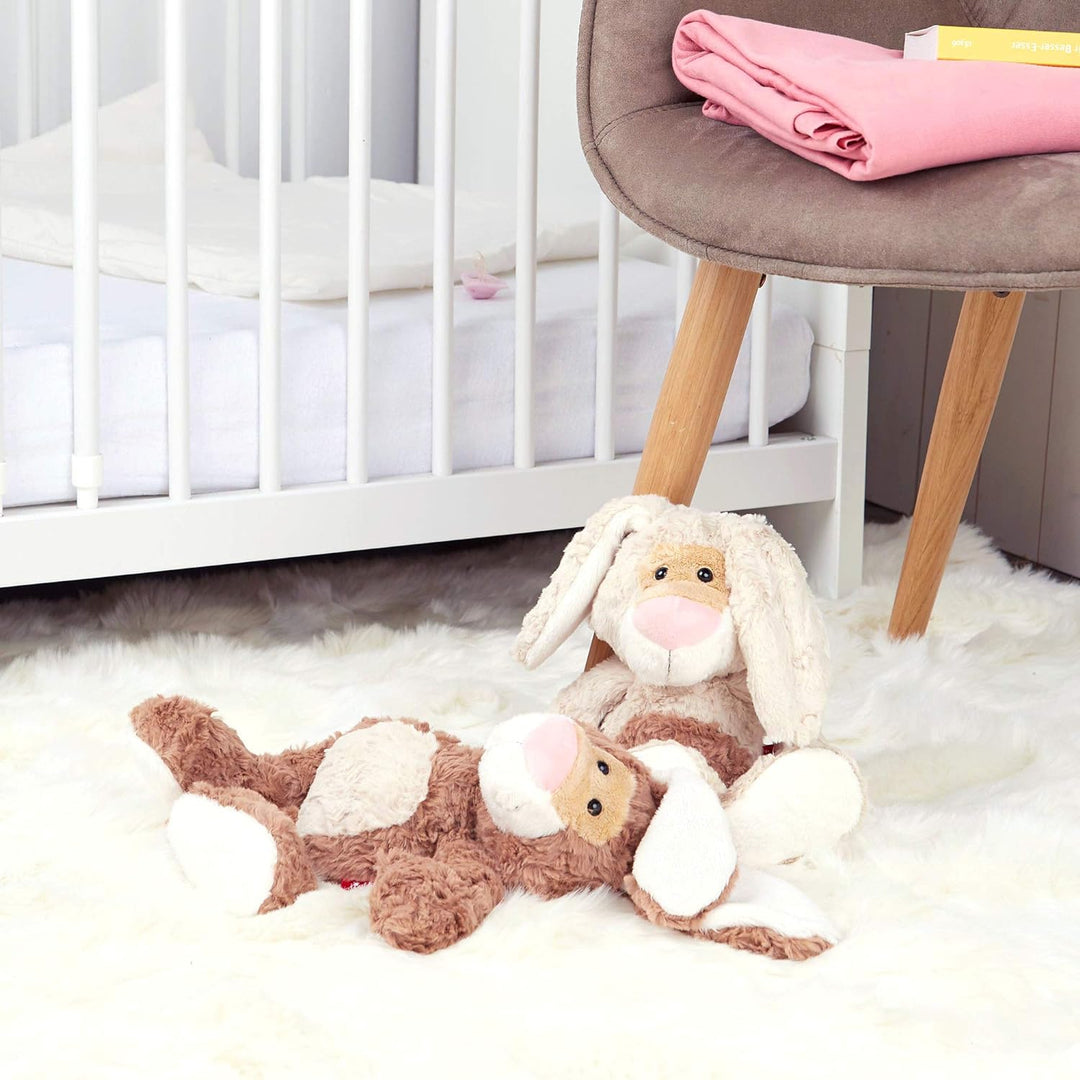 SIGIKID 42560 Schlenker Hase Sweeties Mädchen und Jungen Babyspielzeug empfohlen ab 1 Jahr braun Bra