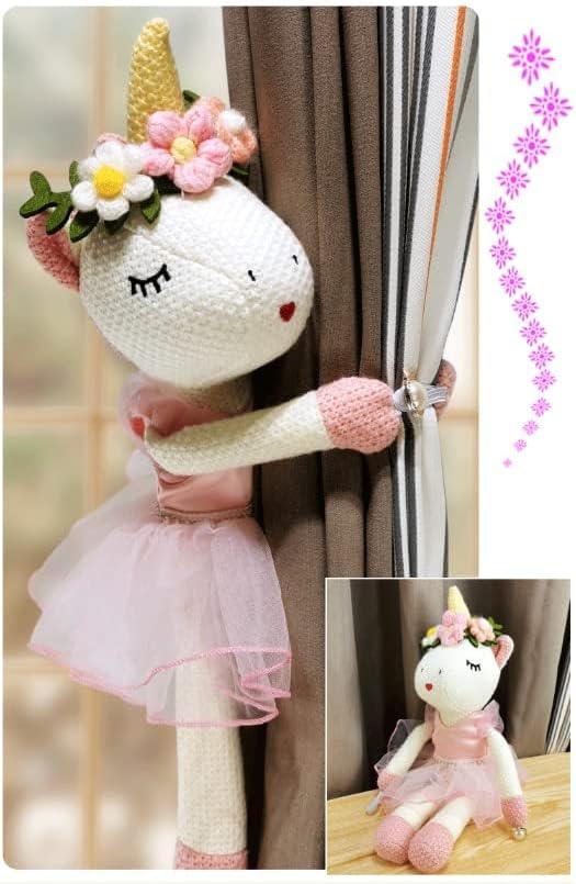 2 Stück Vorhang Raffhalter Cartoon Tier Vorhang Schnalle Riemen Langer Schwanz Affe Waschbär Vorhang