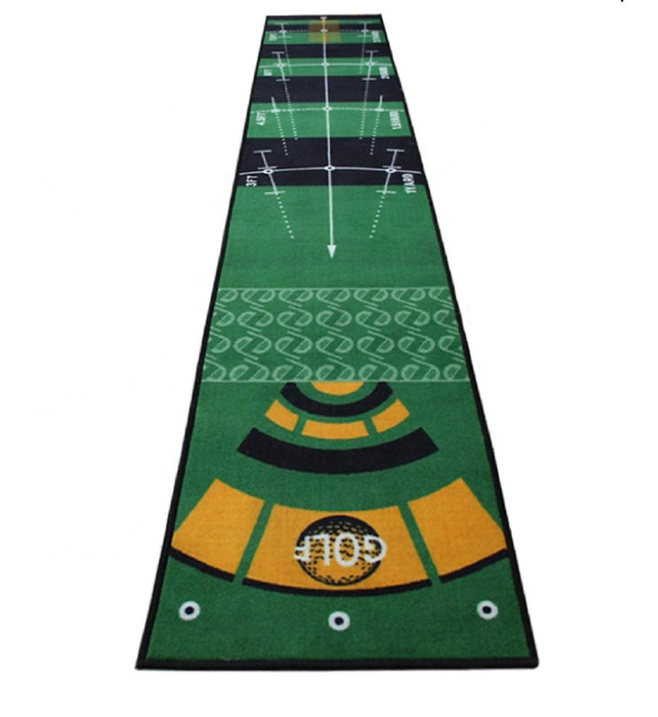 Golf Puttingmatte in 300 x 50 cm/Putting Übungsmatte/Putt Matte/Trainingsmatte zum Putten in der Gar