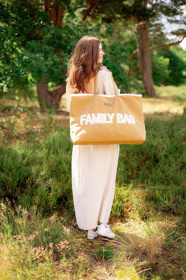 Childhome, Family Bag, Wickeltasche, Reise-/Wochenendtasche, grosses Fassungsvermögen, abnehmbare Ta